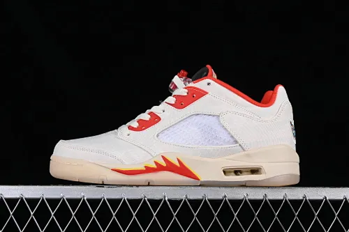 All categories Air Jordan Jordan series basketball shoes Air Jordan 5 Air Jordan 5 Low "Chinese New Year" AJ5 Joe 5 China limited low-top basketball shoes DD2240-100